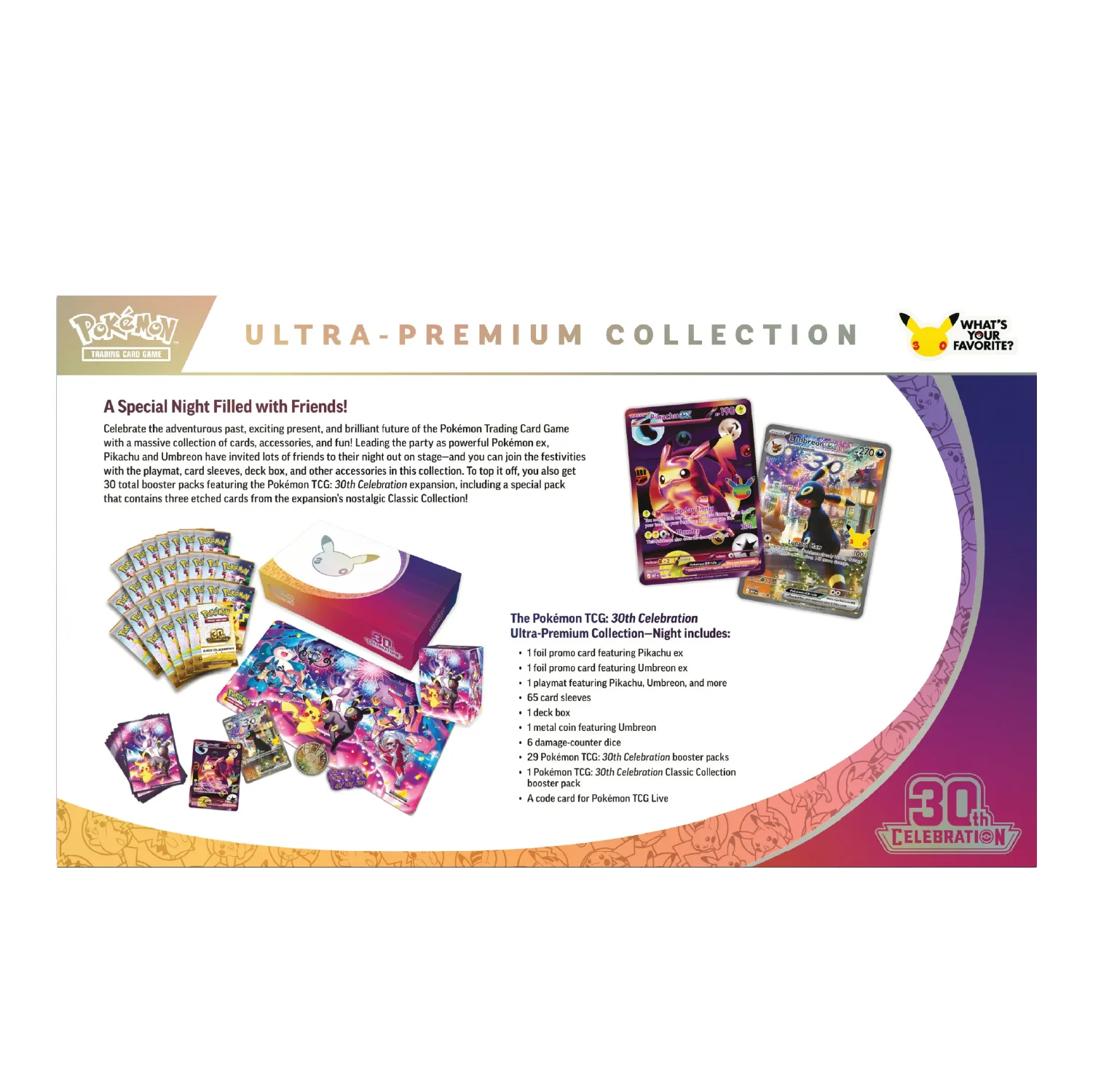 Pokemon TCG: 30th Celebration - Ultra Premium Collection Night - Image 3